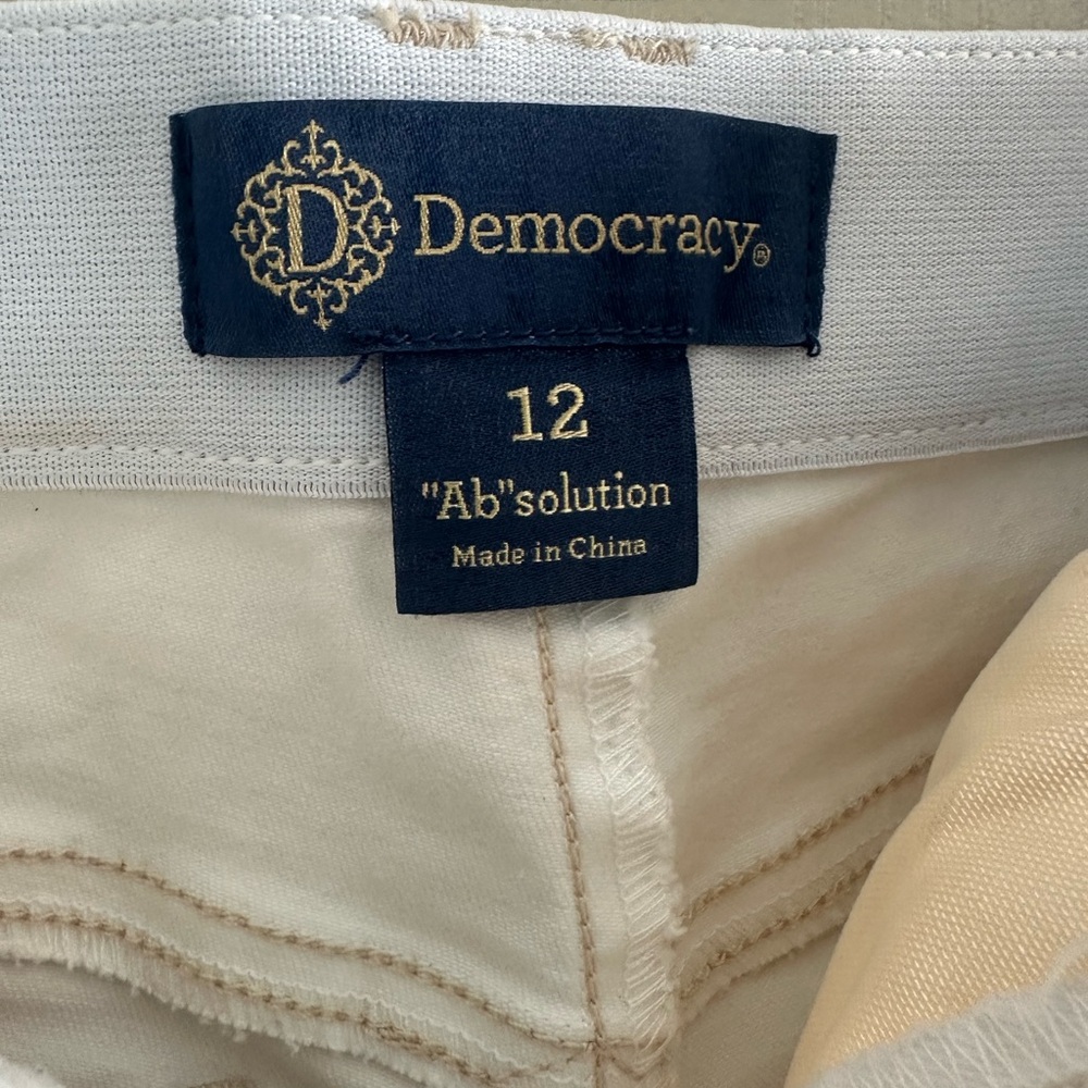 Democracy Cream Ab'solution Pants - Size 12